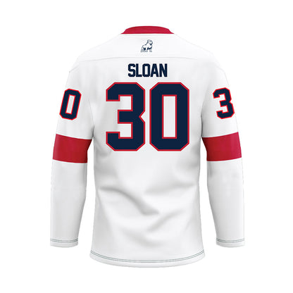 Samford - NCAA Football : Carson Sloan - White Fashion Hockey Jersey