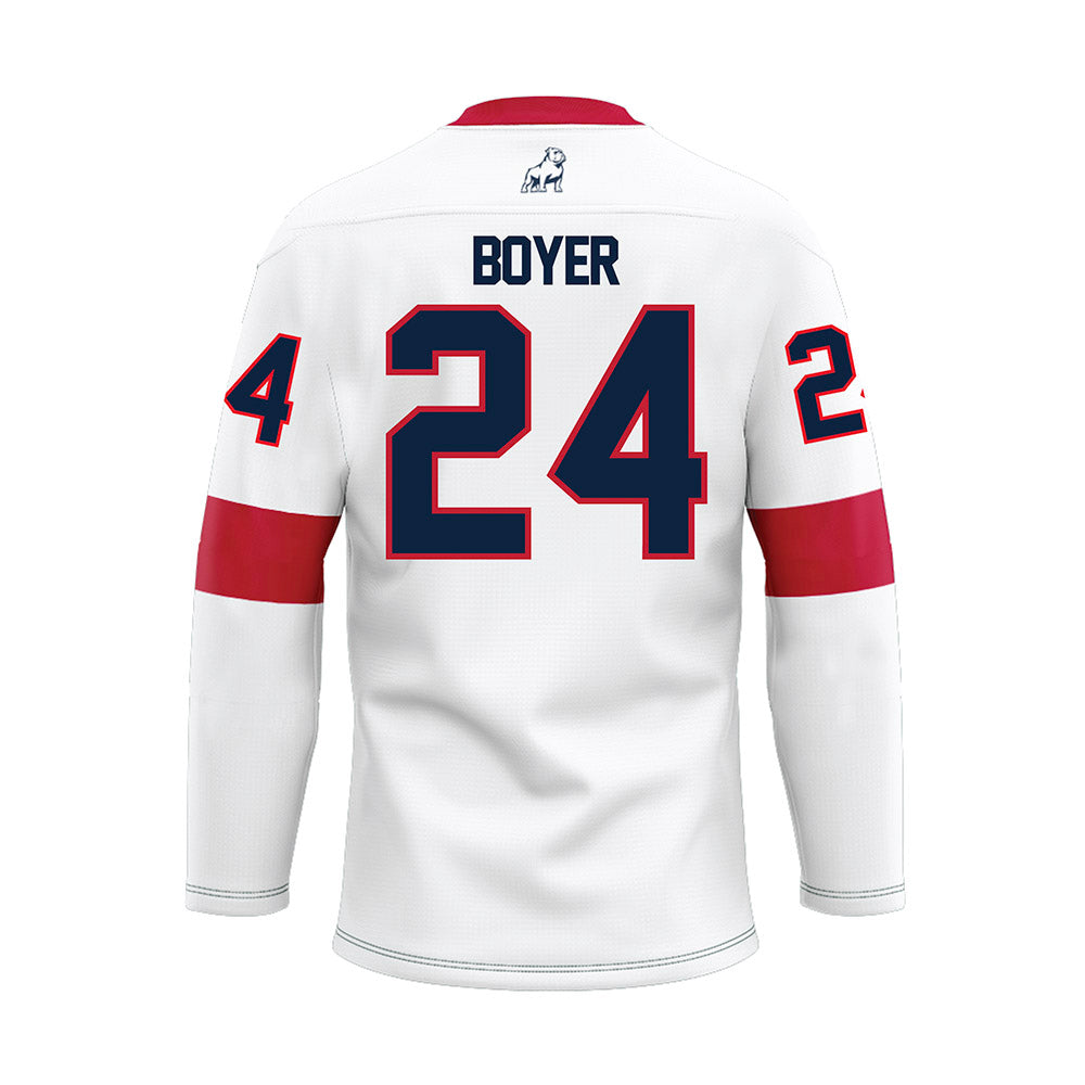 Samford - NCAA Men's Basketball : Brody Boyer - White Fashion Jersey