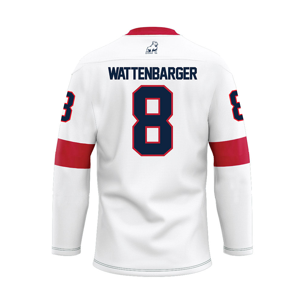 Samford - NCAA Football : Luke Wattenbarger - White Fashion Jersey