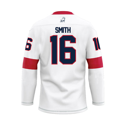 Samford - NCAA Football : Kamron Smith - White Fashion Hockey Jersey