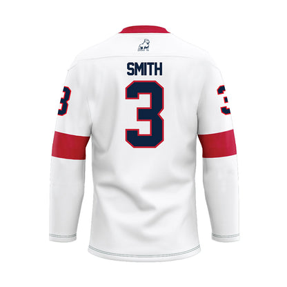 Samford - NCAA Softball : Addison Smith - White Hockey Jersey