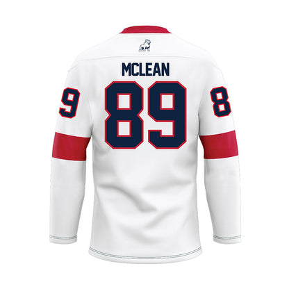Samford - NCAA Football : Knox Mclean - White Hockey Jersey-1