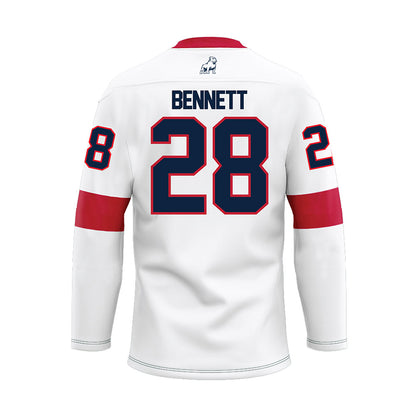 Samford - NCAA Football : Jonathan Bennett - White Jersey