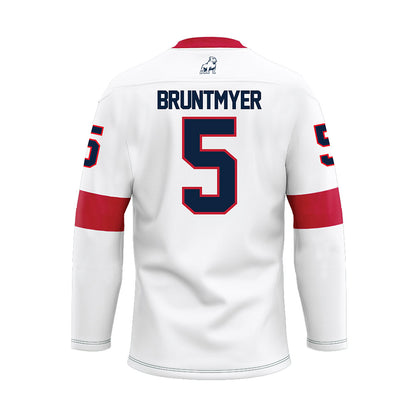 Samford - NCAA Women's Volleyball : Shea Bruntmyer - White Hockey Jersey-1