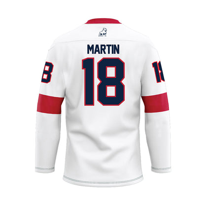 Samford - NCAA Football : Stephen Martin - White Fashion Jersey