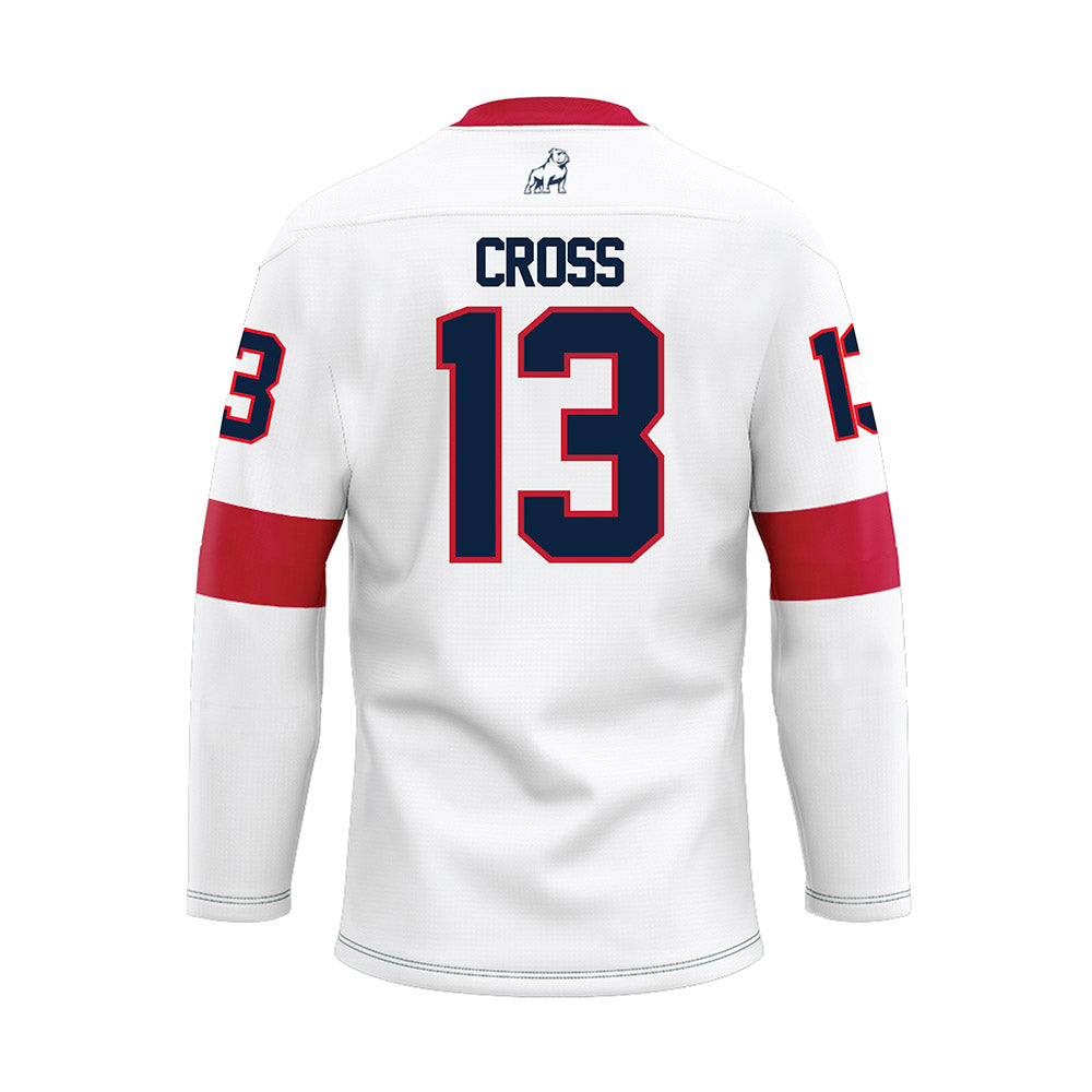 Samford - NCAA Football : Logan Cross - White Fashion Jersey