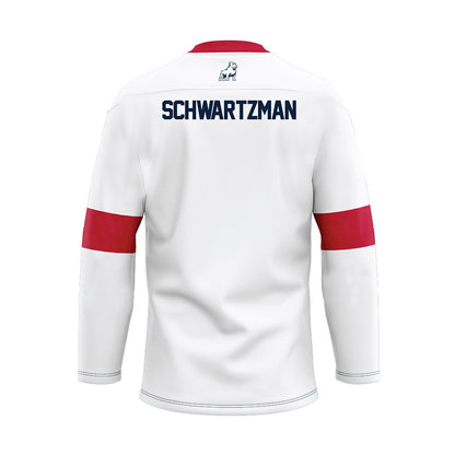 Samford - NCAA Men's Tennis : Martin Schwartzman - White Fashion Jersey