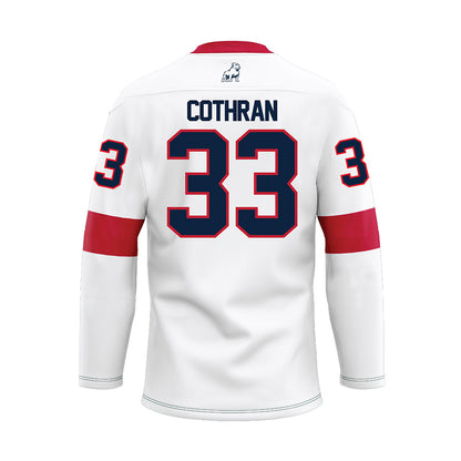 Samford - NCAA Softball : McKayla Cothran - White Fashion Jersey