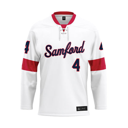 Samford - NCAA Softball : Grier Bruce - White Fashion Jersey