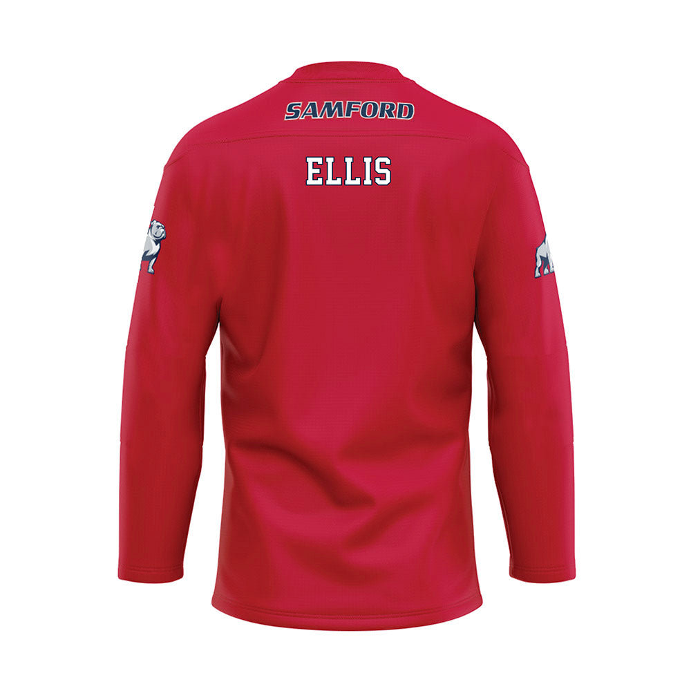 Samford - NCAA Men's Track & Field : Carter Ellis - Maroon Fashion Jersey