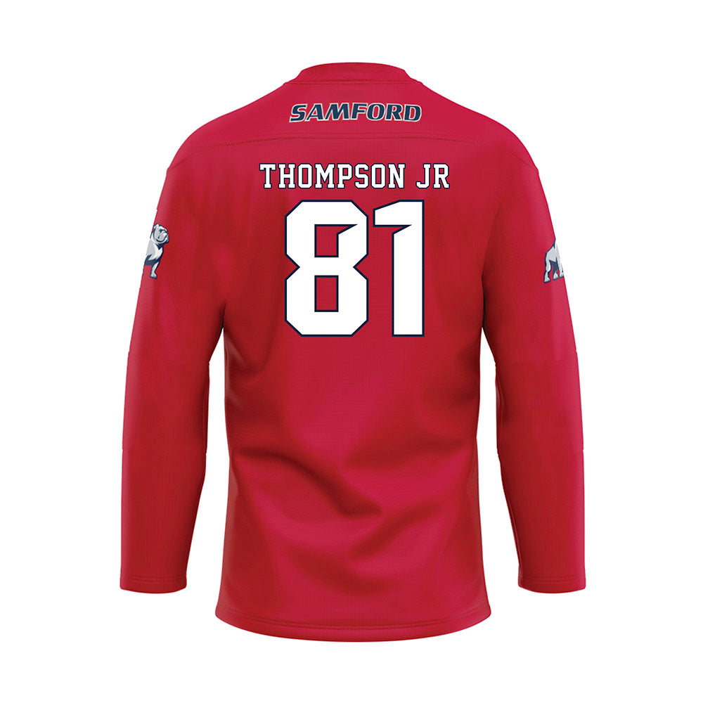 Samford - NCAA Football : Jamall Thompson Jr - Maroon Fashion Jersey