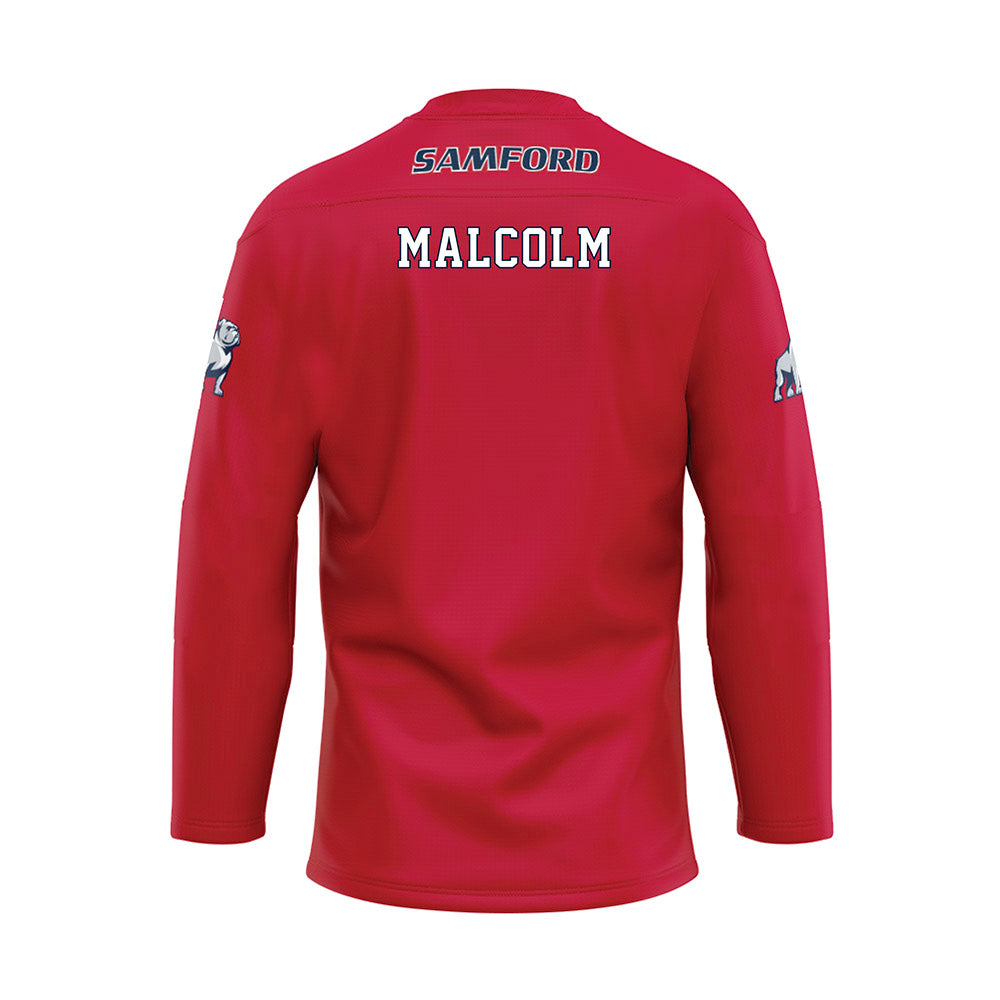 Samford - NCAA Men's Track & Field : William Malcolm - Maroon Jersey