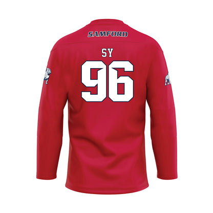 Samford - NCAA Football : Nazir Sy - Maroon Fashion Jersey