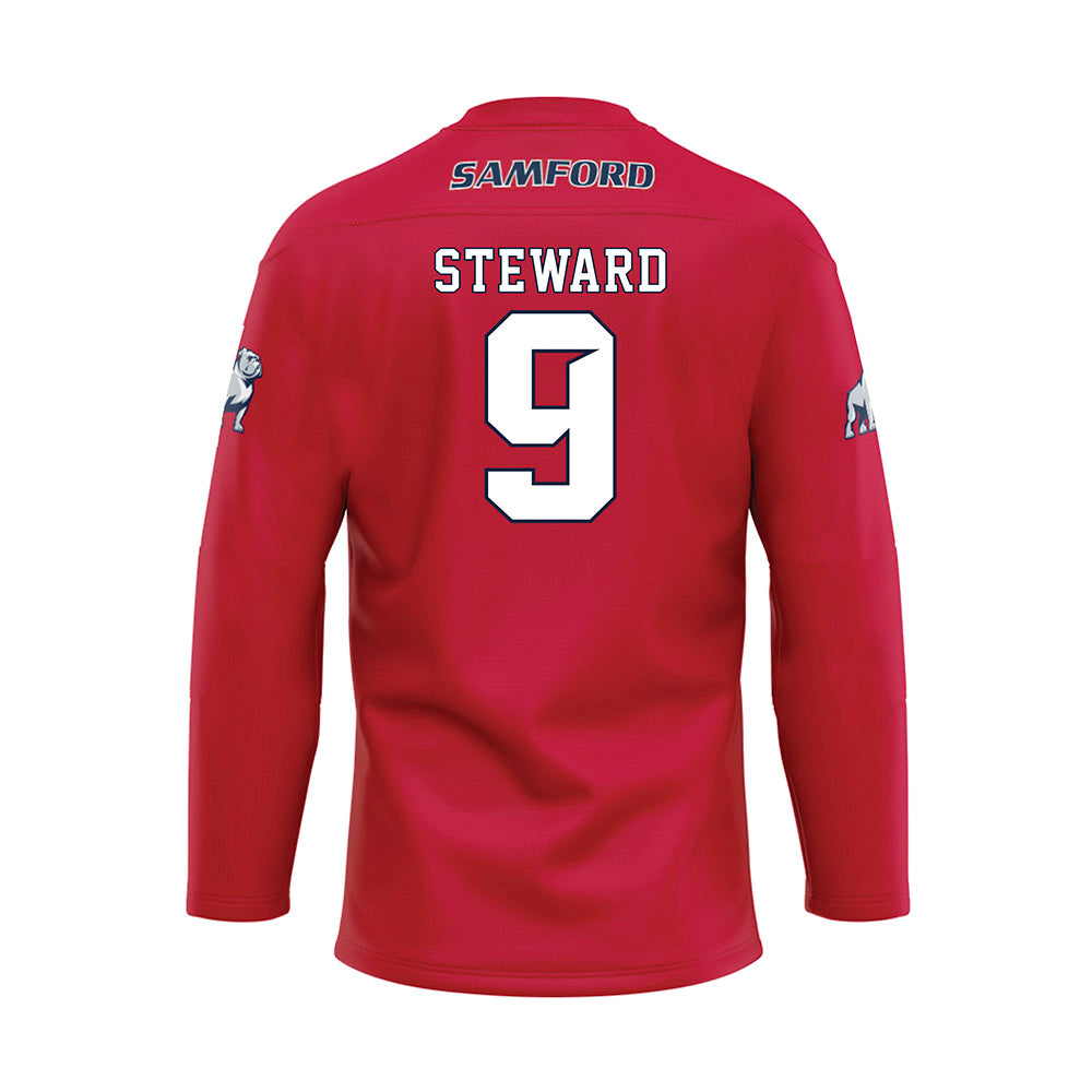 Samford - NCAA Football : Midnight Steward - Maroon Fashion Jersey