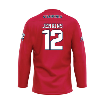 Samford - NCAA Football : Brendan Jenkins - Maroon Fashion Jersey