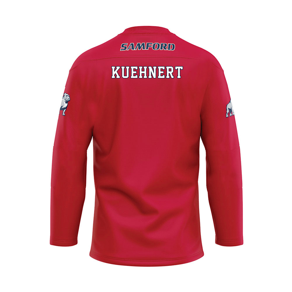 Samford - NCAA Men's Track & Field : Max Kuehnert - Maroon Fashion Jersey