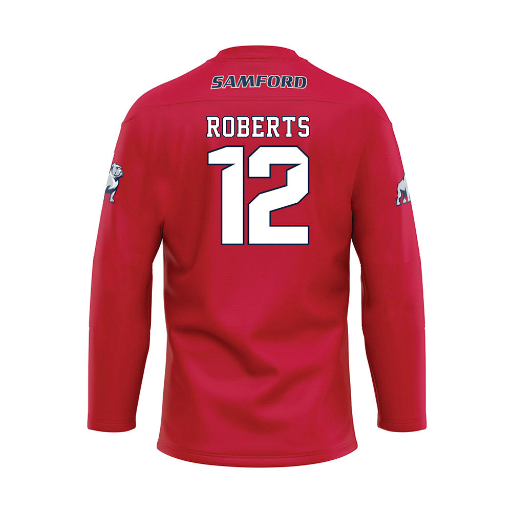 Samford - NCAA Football : Christian Roberts - Maroon Fashion Jersey