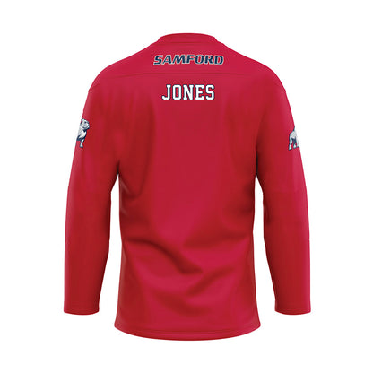 Samford - NCAA Men's Track & Field : Ian Jones - Maroon Fashion Jersey