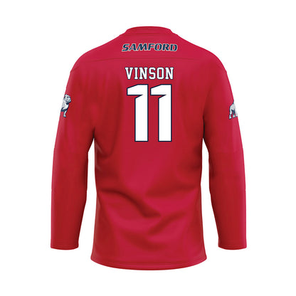 Samford - NCAA Football : Rayf Vinson - Maroon Fashion Jersey