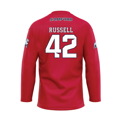 Samford - NCAA Football : Jordan Russell - Maroon Fashion Jersey