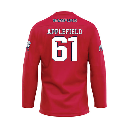 Samford - NCAA Football : Alex Applefield - Maroon Fashion Jersey