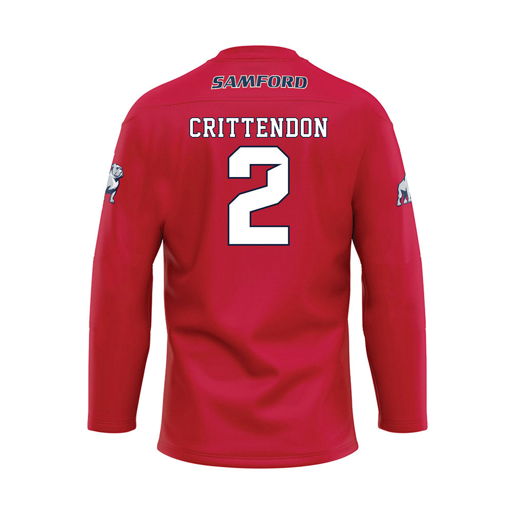 Samford - NCAA Football : Quincy Crittendon - Maroon Fashion Jersey