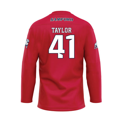 Samford - NCAA Football : Tate Taylor - Maroon Fashion Jersey