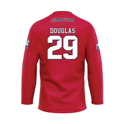 Samford - NCAA Football : CJ Douglas - Maroon Fashion Jersey