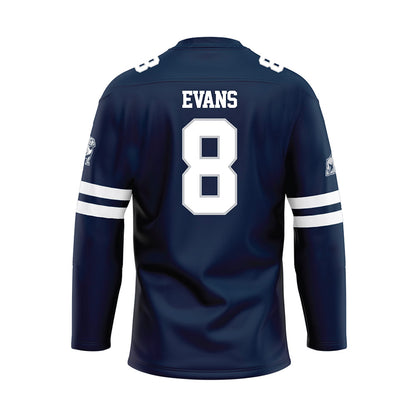 Samford - NCAA Women's Volleyball : Ashley Evans - Blue Fashion Jersey