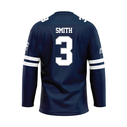 Samford - NCAA Softball : Addison Smith - Blue Hockey Jersey