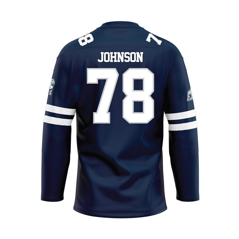 Samford - NCAA Football : Duncan Johnson - Blue Fashion Jersey