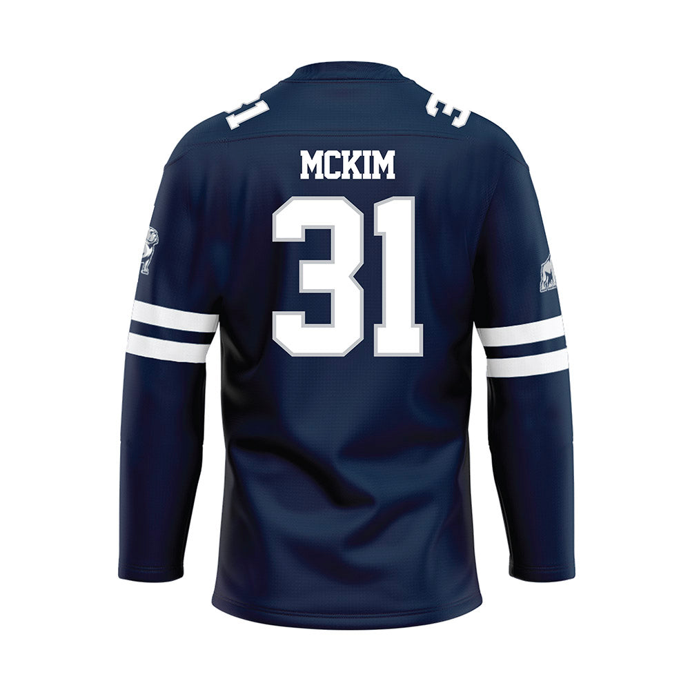 Samford - NCAA Football : Maddox McKim - Blue Fashion Jersey