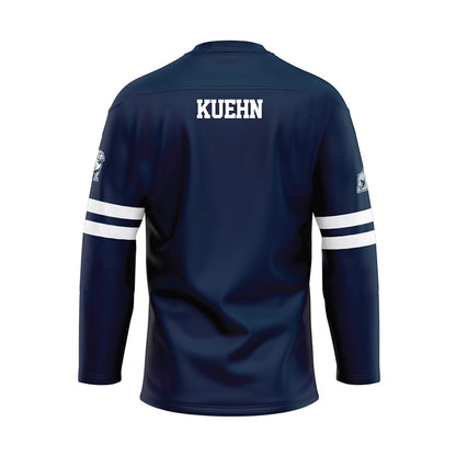 Samford - NCAA Men's Golf : Taylor Kuehn - Blue Fashion Jersey