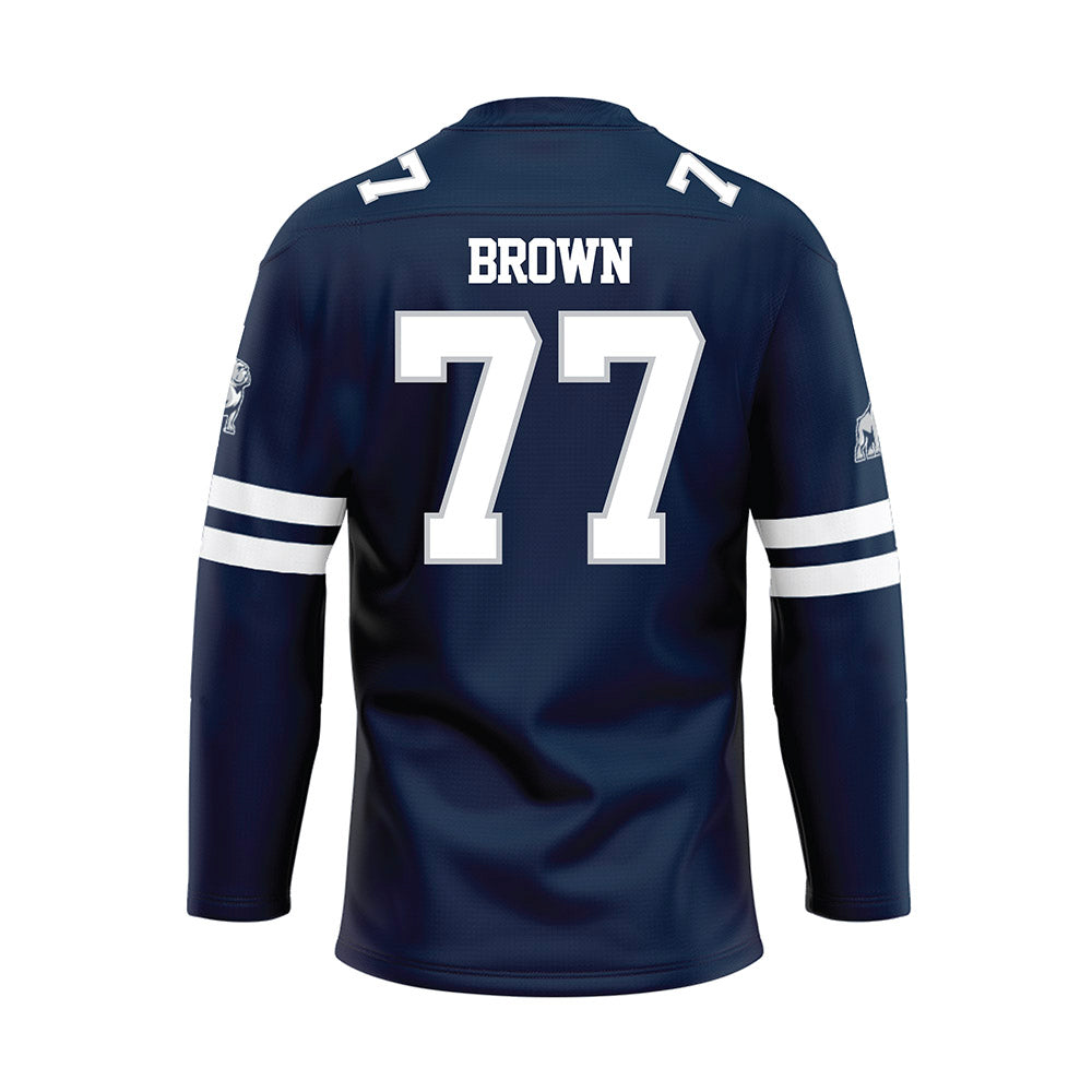 Samford - NCAA Football : Zach Brown - Blue Fashion Jersey