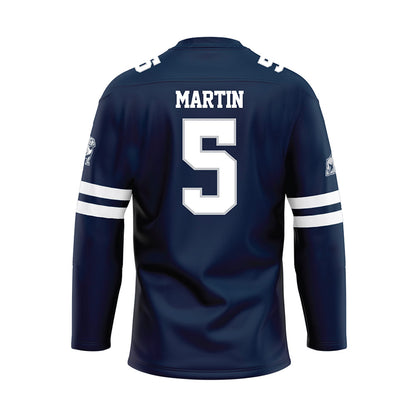 Samford - NCAA Football : Noah Martin - Blue Fashion Jersey