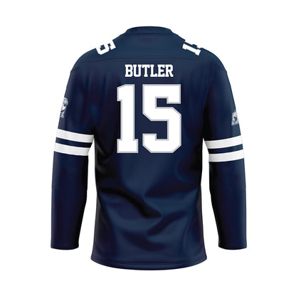 Samford - NCAA Women's Volleyball : Gracie Lynn Butler - Blue Fashion Jersey