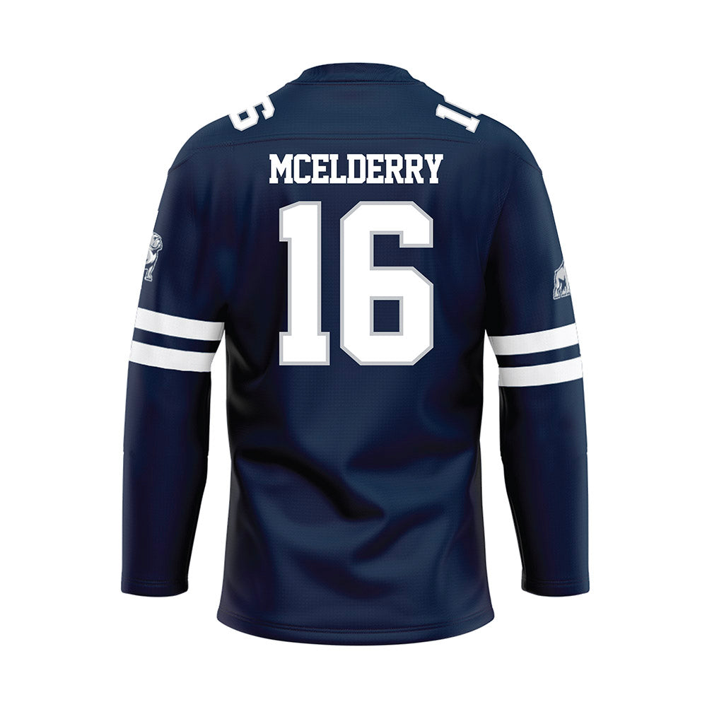 Samford - NCAA Women's Soccer : Brigid McElderry - Blue Fashion Jersey