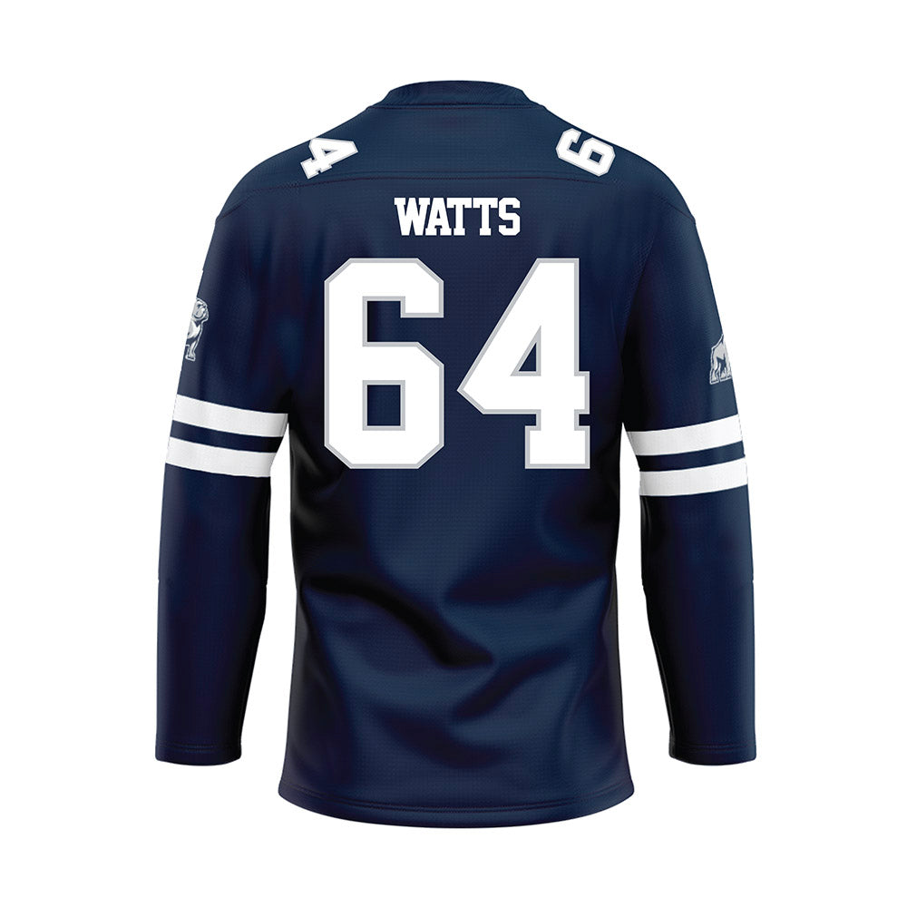 Samford - NCAA Football : Noah Watts - Blue Fashion Jersey