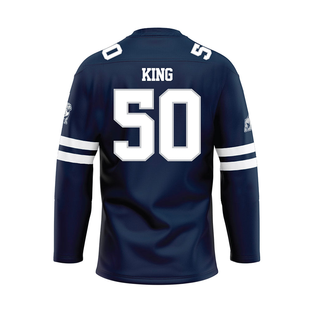 Samford - NCAA Football : Darrian King - Blue Fashion Jersey