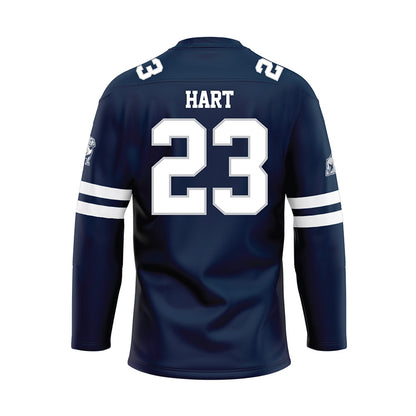 Samford - NCAA Softball : Katie Hart - Blue Hockey Jersey-1