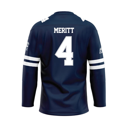 Samford - NCAA Women's Volleyball : Kaleigh Meritt - Blue Fashion Jersey