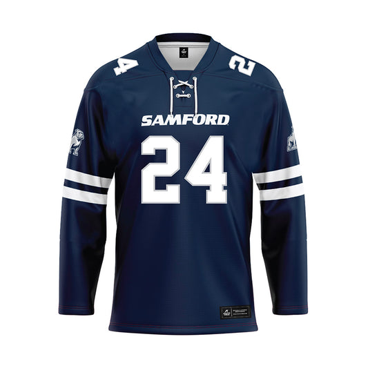 Samford - NCAA Football : Edwin Dearman - Blue Fashion Jersey