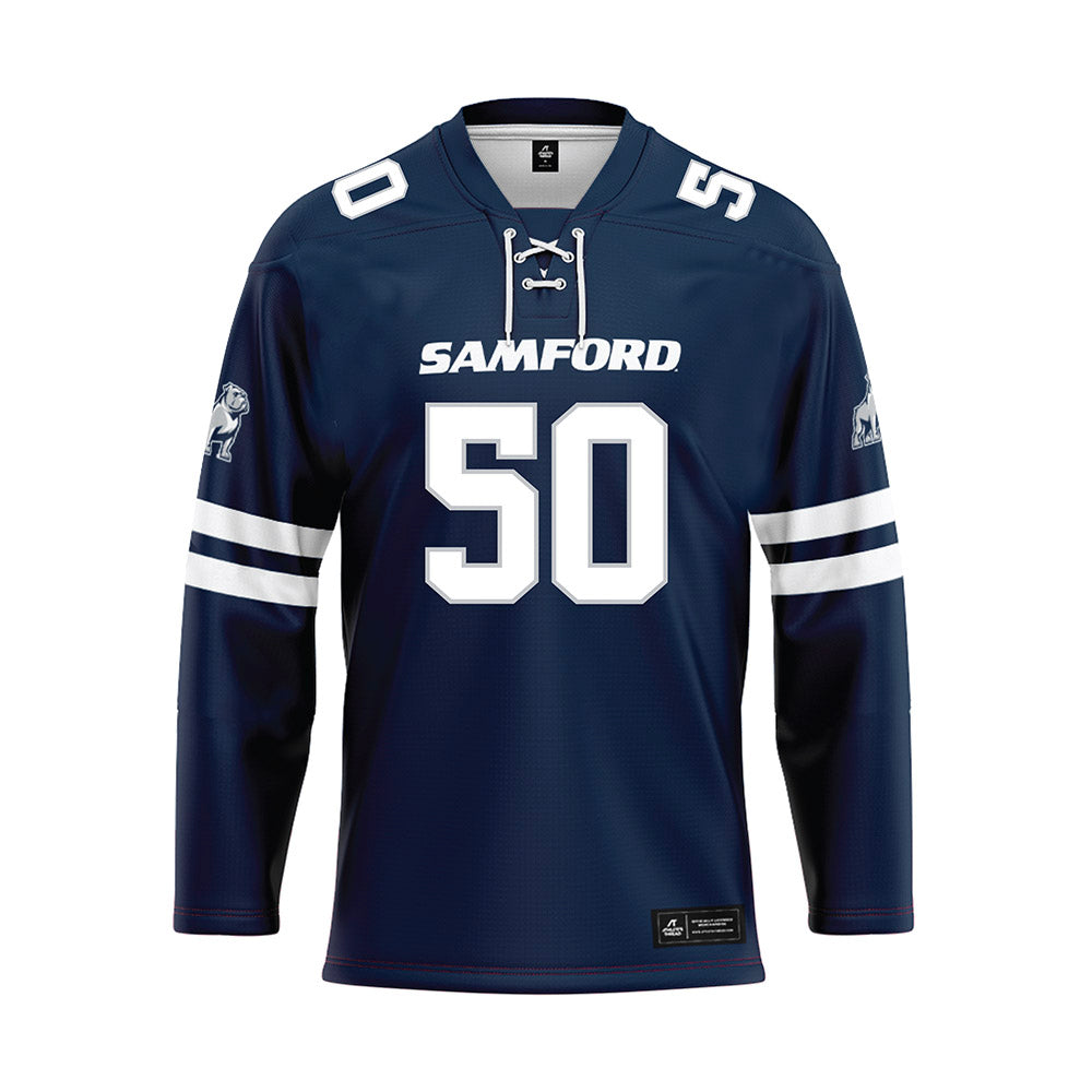 Samford - NCAA Football : Darrian King - Blue Fashion Jersey