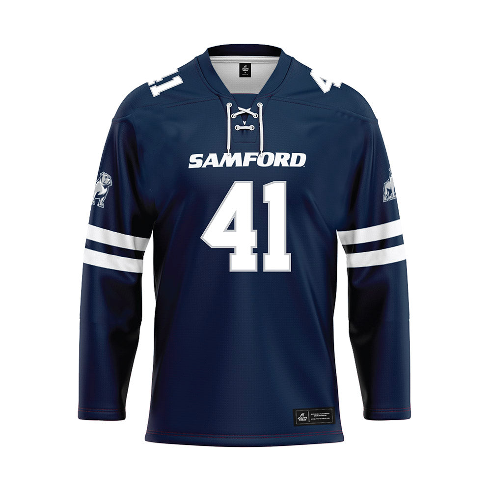 Samford - NCAA Football : Tate Taylor - Blue Fashion Jersey