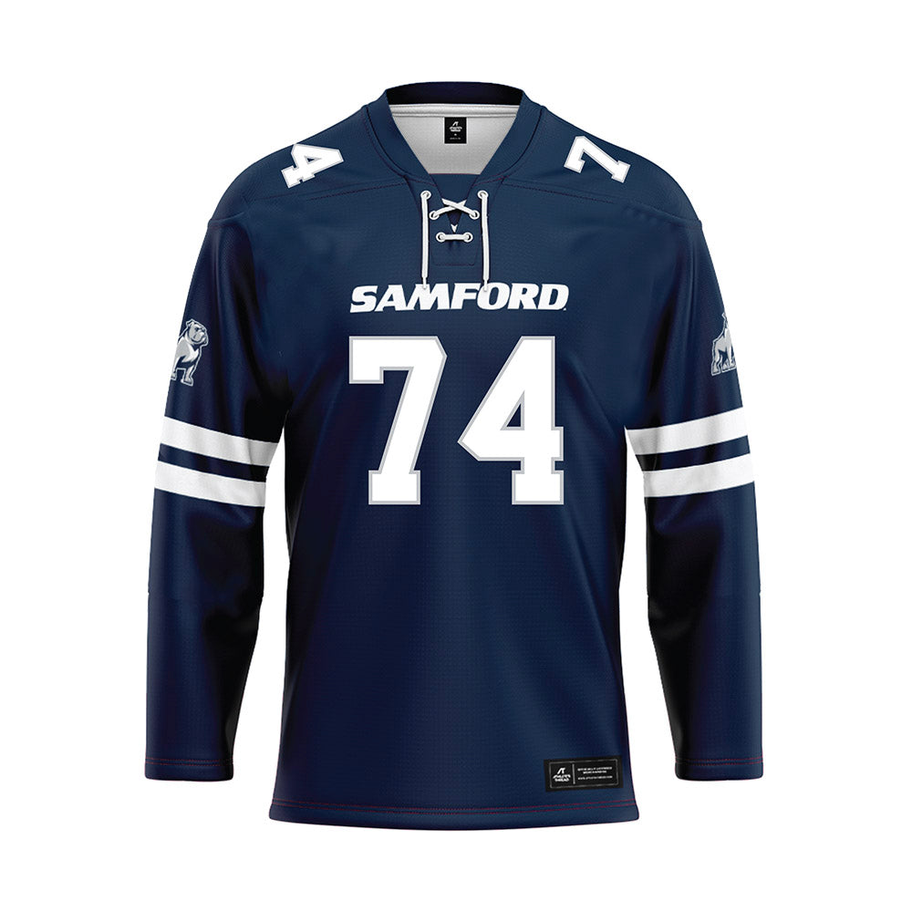 Samford - NCAA Football : Tyler Douthit - Blue Fashion Jersey