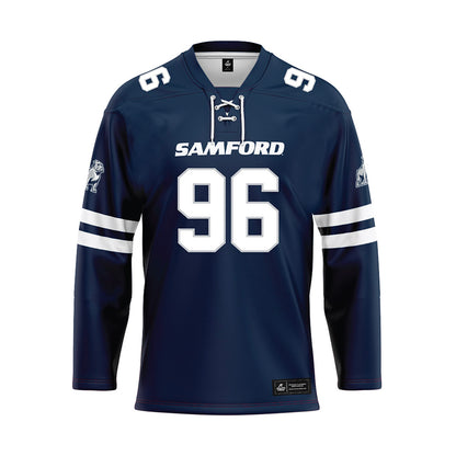 Samford - NCAA Football : Nazir Sy - Blue Fashion Jersey