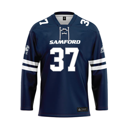 Samford - NCAA Baseball : Alex Gaeto - Blue Fashion Jersey