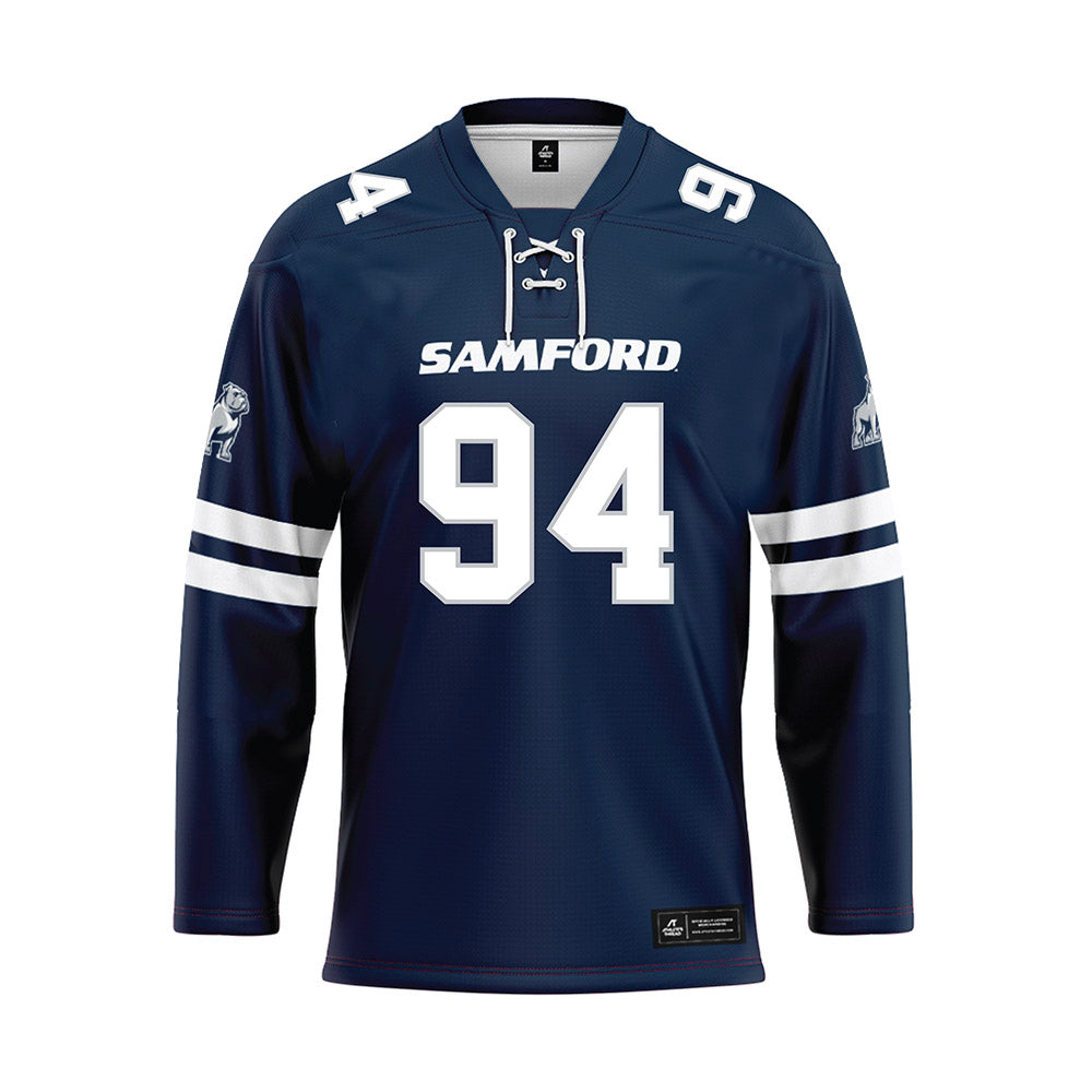 Samford - NCAA Football : Makhi Gilbert - Blue Fashion Jersey