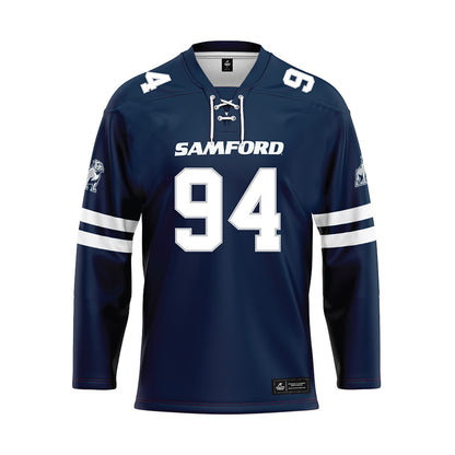 Samford - NCAA Football : Makhi Gilbert - Blue Fashion Jersey