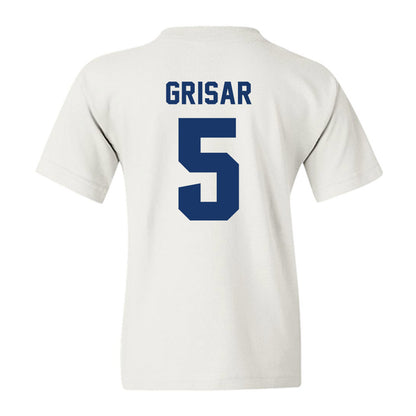 Drake - NCAA Football : CJ Grisar - Classic Shersey Youth T-Shirt-1